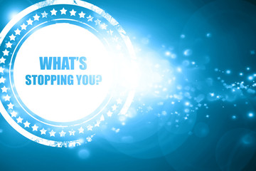 What's stopping you from making excuses for not going to church. Are you making excuses for not going to church?